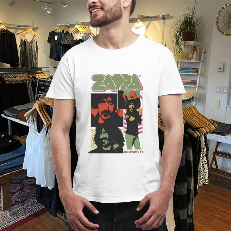 Official Frank Zappa Apostrophe Collage Shirts Unisex , , , Long Sleeve Tee