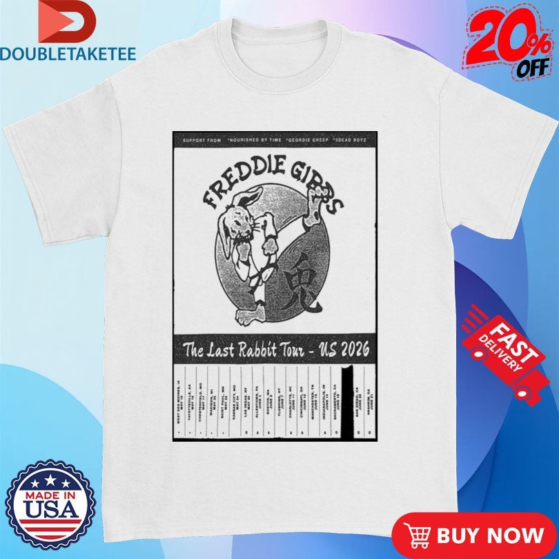 Official Freddie Gibbs The Last Rabbit Tour US 2026 Shirts Unisex , , , Long Sleeve Tee