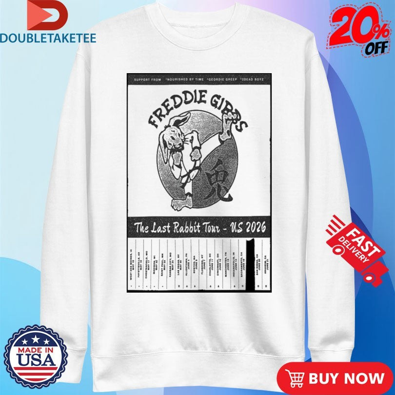 Official Freddie Gibbs The Last Rabbit Tour US 2026 Shirts Unisex , , , Long Sleeve Tee