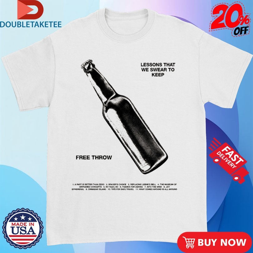 Official Free Throw Lessons That We Swear To Keep Bottle Shirts Unisex , , , Long Sleeve Tee