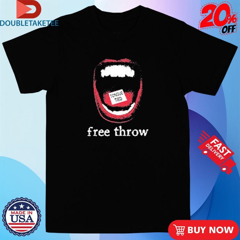 Official Free Throw Mouth Shirts Unisex , , , Long Sleeve Tee