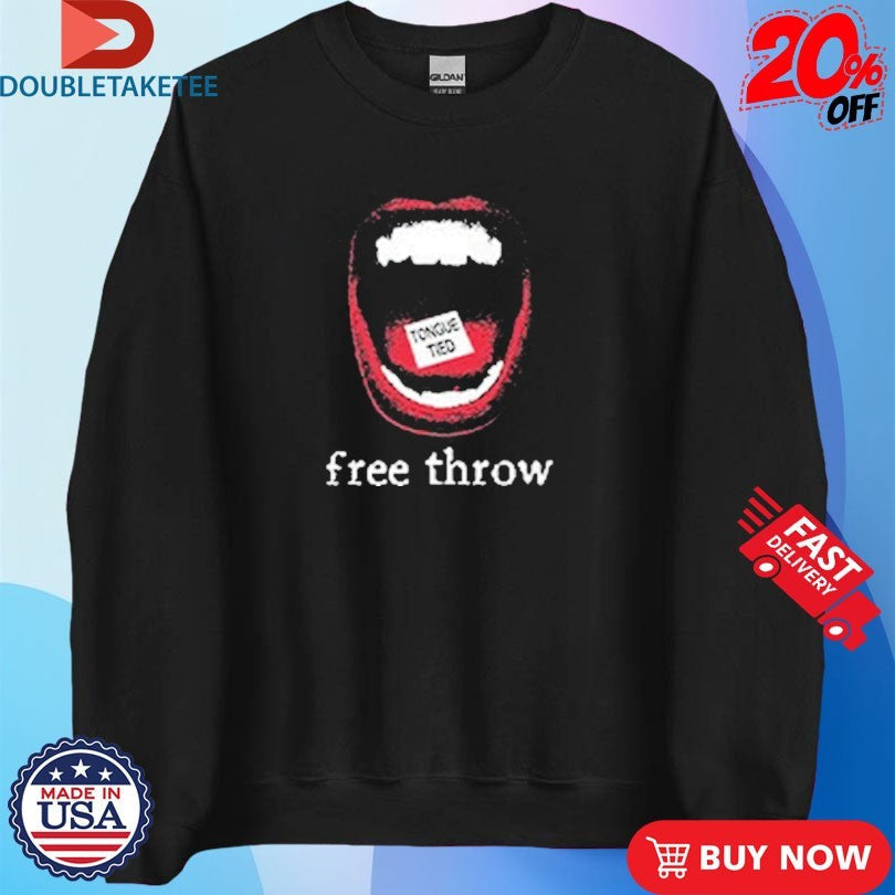 Official Free Throw Mouth Shirts Unisex , , , Long Sleeve Tee