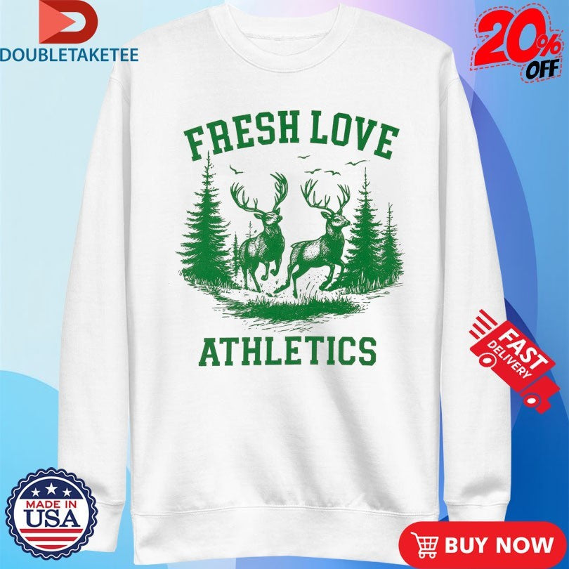 Official Fresh Love Athletics Deers Shirts Unisex , , , Long Sleeve Tee