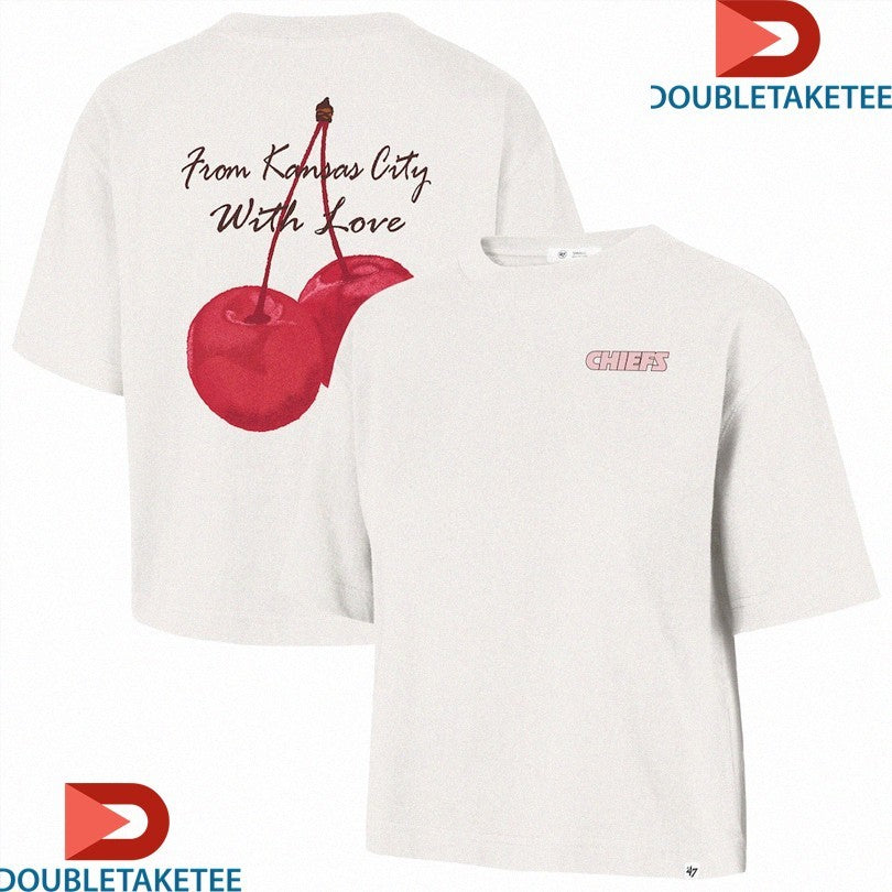 Official From Kansas City Chiefs With Love Letter Reed City Cherry Shirts Unisex , , , Long Sleeve Tee