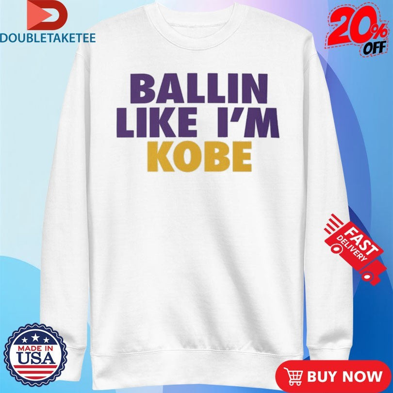Official G Herbo Ballin Like I’m Kobe Statement Shirts Unisex , , , Long Sleeve Tee