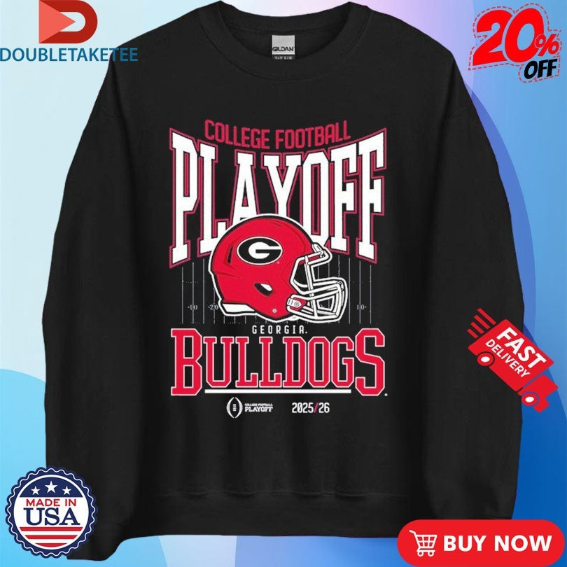 Official Georgia Bulldogs 2025-26 College Football Playoff Shirts Unisex , , , Long Sleeve Tee