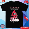 Official Georgia Bulldogs Dawgs In My Veins Jesus In My Heart Shirts Unisex , , , Long Sleeve Tee