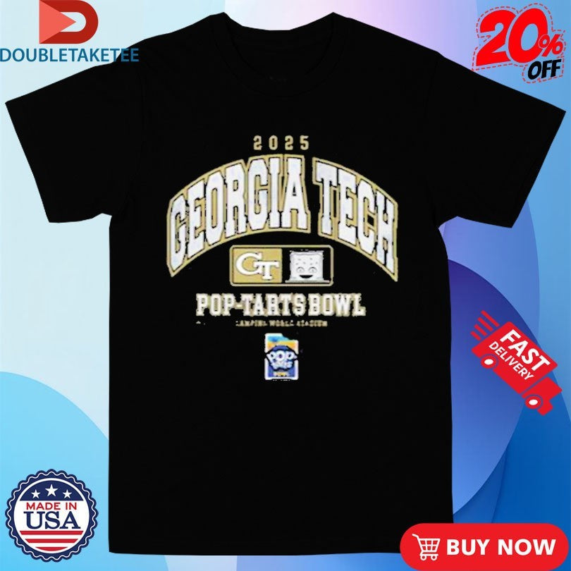 Official Georgia Tech Yellow Jackets 2025 Pop Tarts Bowl Shirts Unisex , , , Long Sleeve Tee