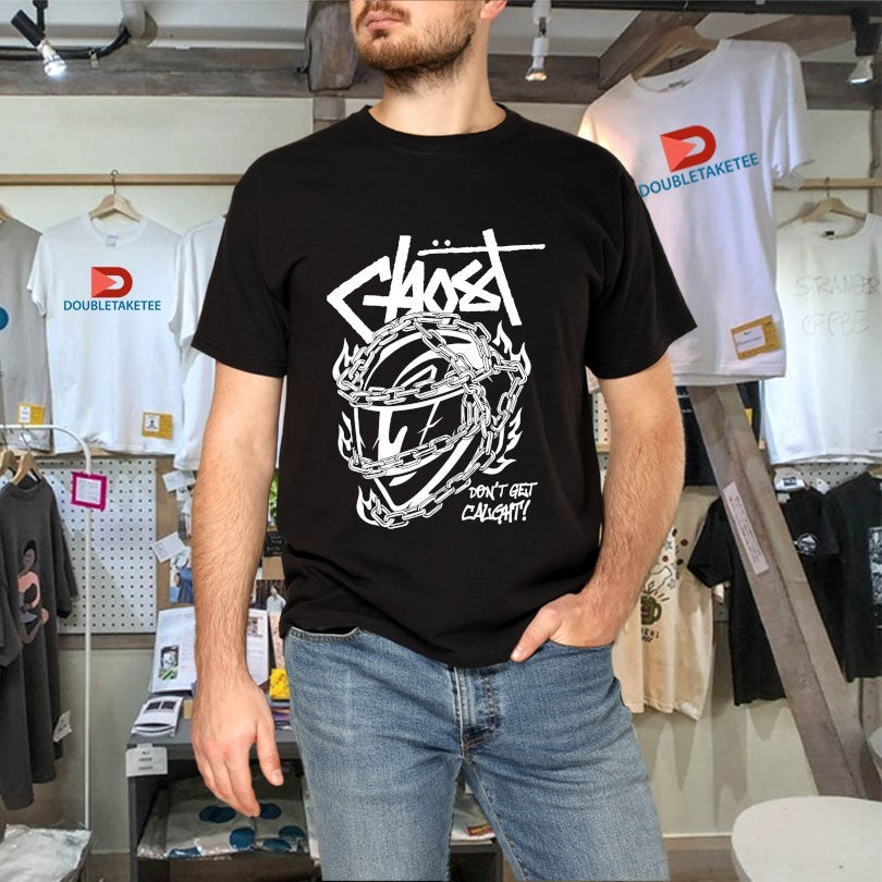 Official Ghost Racing Don’t Get Caught Locked Helmet Shirts Unisex , , , Long Sleeve Tee