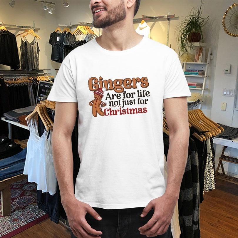 Official Gingers Are For Life Not Just For Christmas Shirts Unisex , , , Long Sleeve Tee