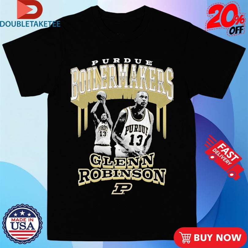 Official Glenn Robinson Player Posture Purdue Boilermakers Basketball Shirts Unisex , , , Long Sleeve Tee