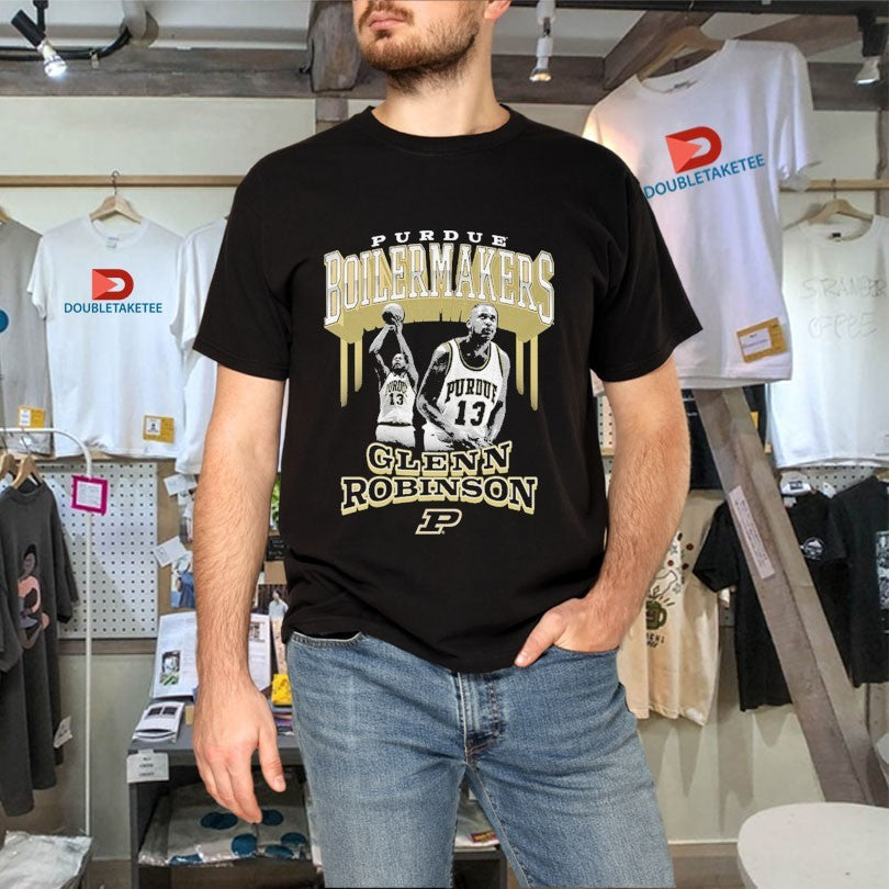 Official Glenn Robinson Player Posture Purdue Boilermakers Basketball Shirts Unisex , , , Long Sleeve Tee