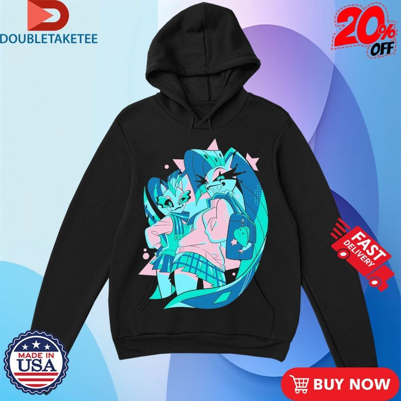 Official Glitz &amp; Glam Cozy Winter Hazbin Hotel Shirts Unisex , , , Long Sleeve Tee