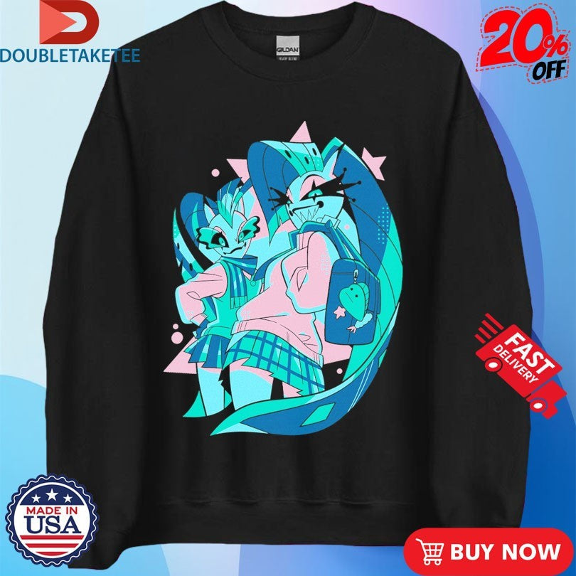 Official Glitz &amp; Glam Cozy Winter Hazbin Hotel Shirts Unisex , , , Long Sleeve Tee