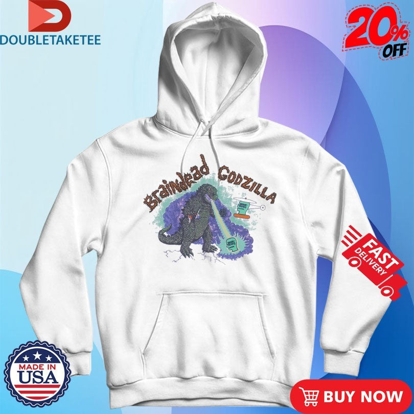 Official Godzilla X Brain Dead Shirts Unisex , , , Long Sleeve Tee