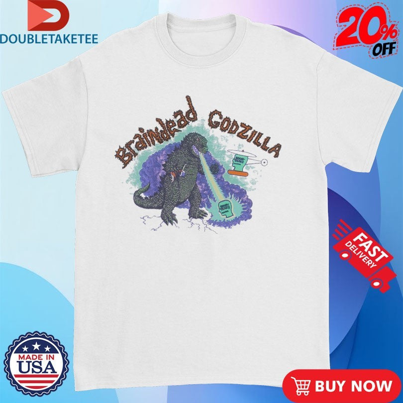 Official Godzilla X Brain Dead Shirts Unisex , , , Long Sleeve Tee