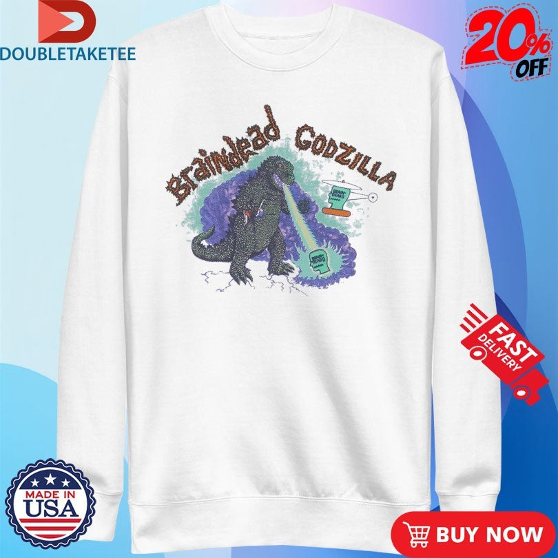 Official Godzilla X Brain Dead Shirts Unisex , , , Long Sleeve Tee