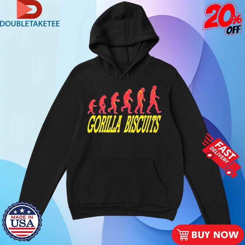 Official Gorilla Biscuits Start Today Evolution Shirts Unisex , , , Long Sleeve Tee