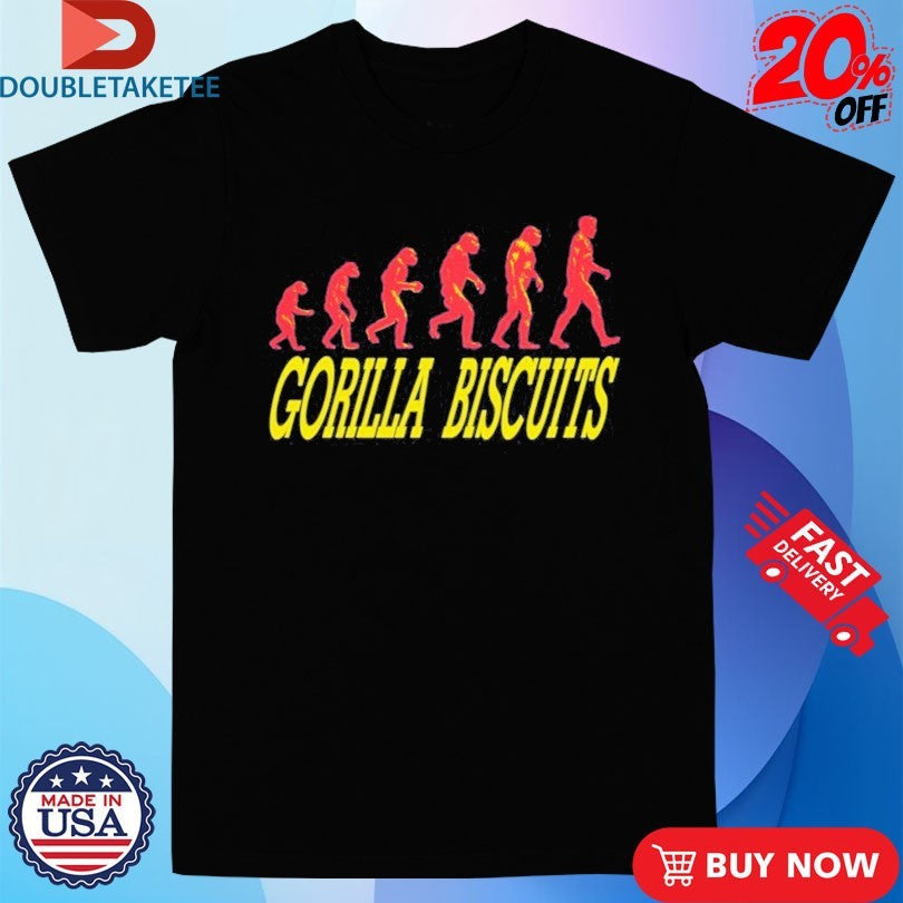 Official Gorilla Biscuits Start Today Evolution Shirts Unisex , , , Long Sleeve Tee