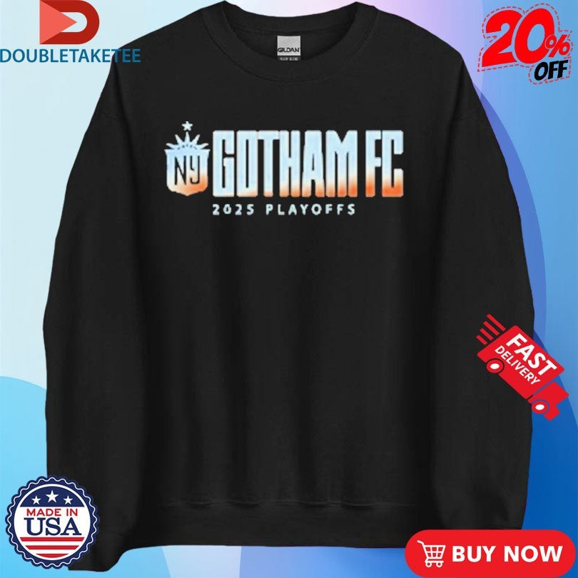 Official Gotham FC 2025 Playoffs Shirts Unisex , , , Long Sleeve Tee