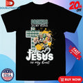 Official Green Bay Packers In My Veins Jesus In My Heart Mascot Cross Shirts Unisex , , , Long Sleeve Tee