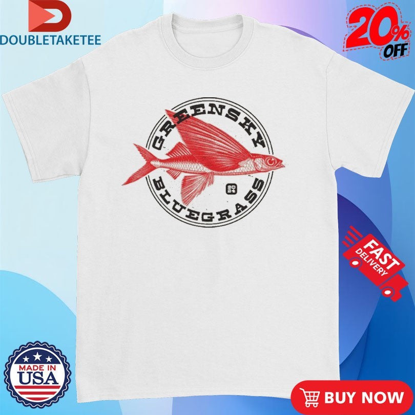 Official Greensky Bluegrass Flying Fish Shirts Unisex , , , Long Sleeve Tee