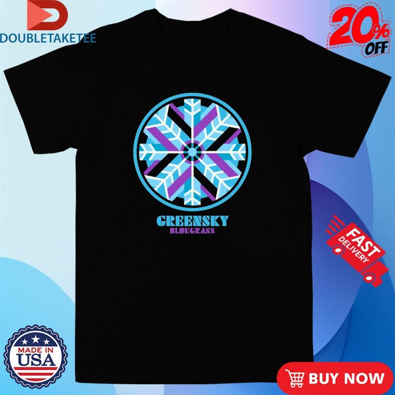Official Greensky Bluegrass Snowflake Shirts Unisex , , , Long Sleeve Tee