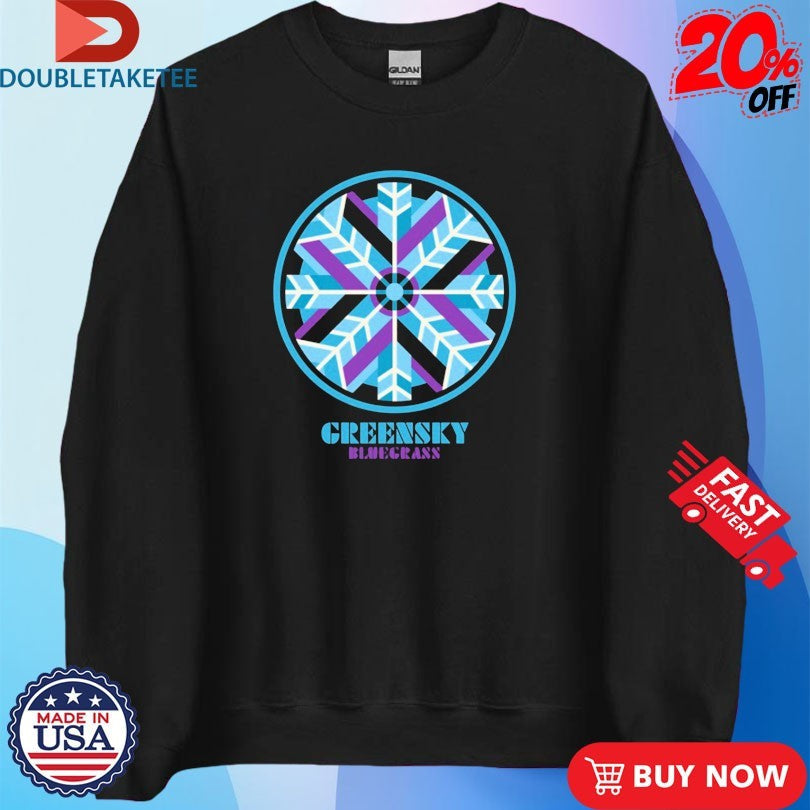 Official Greensky Bluegrass Snowflake Shirts Unisex , , , Long Sleeve Tee