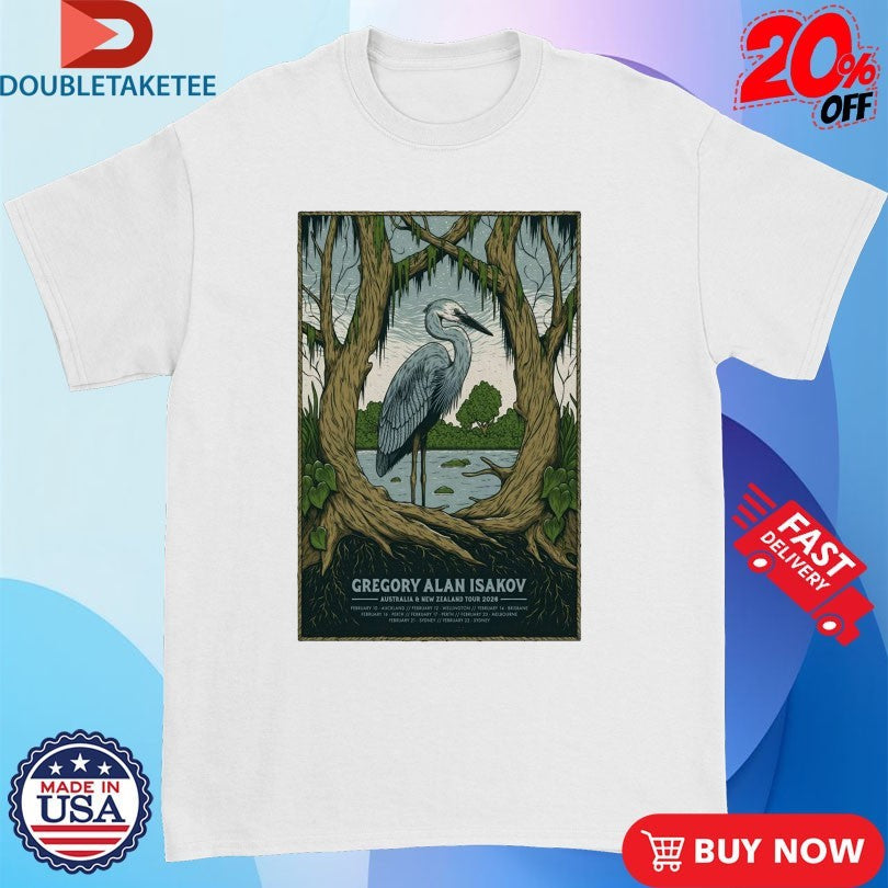 Official Gregory Alan Isakov AUS And New Zealand Tour 2026 Shirts Unisex , , , Long Sleeve Tee