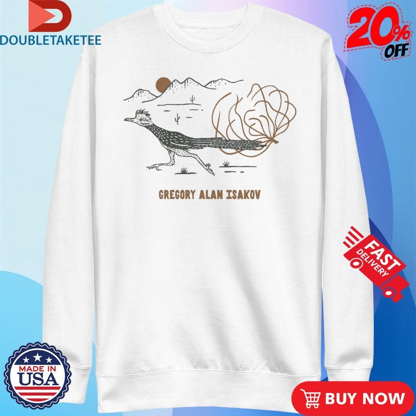 Official Gregory Alan Isakov Roadrunner Shirts Unisex , , , Long Sleeve Tee