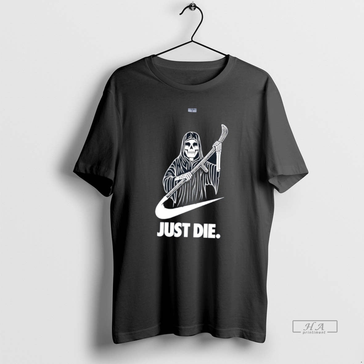 Official Grim Reaper Just Die Graphic