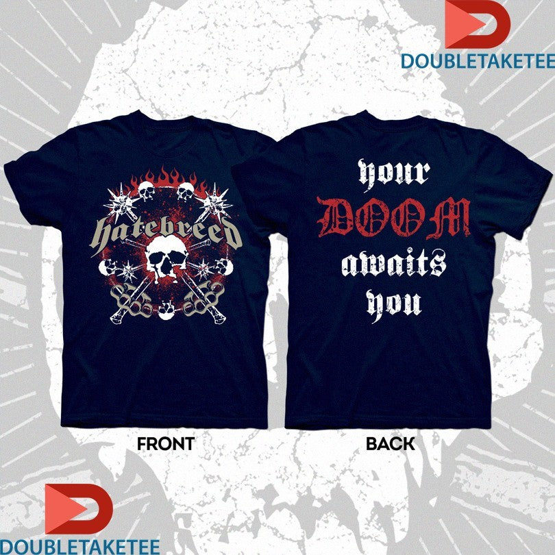 Official Hatebreed Your Doom Awaits You Skull Shirts Unisex , , , Long Sleeve Tee