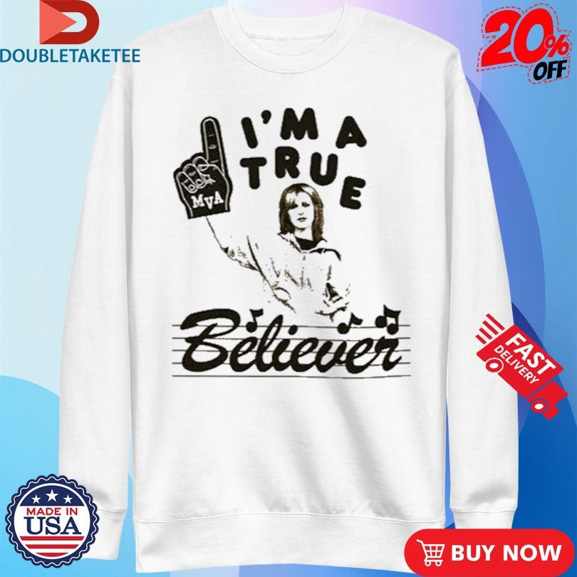 Official Hayley Williams I’m A True Believer Mustard Shirts Unisex , , , Long Sleeve Tee