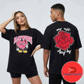 Official Haywire Every Night And Every Day Rose Heart Cigarette Shirts Unisex , , , Long Sleeve Tee