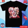 Official Hazbin Hotel Pride Month Heart Flag Group Shirts Unisex , , , Long Sleeve Tee