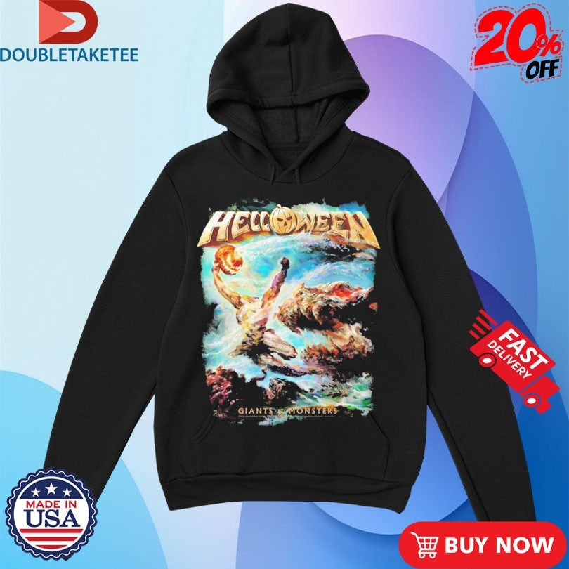 Official Helloween Giants And Monsters Europe 2025 Tour Dates Shirts Unisex , , , Long Sleeve Tee