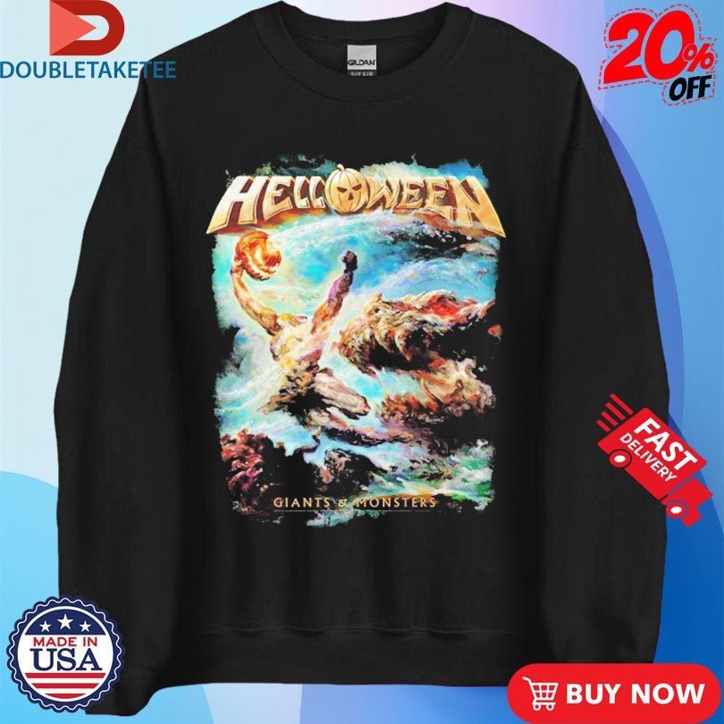 Official Helloween Giants And Monsters Europe 2025 Tour Dates Shirts Unisex , , , Long Sleeve Tee