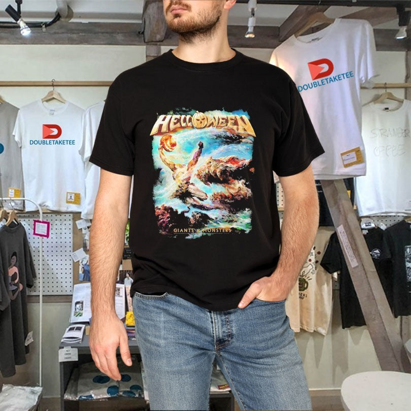 Official Helloween Giants And Monsters Europe 2025 Tour Dates Shirts Unisex , , , Long Sleeve Tee