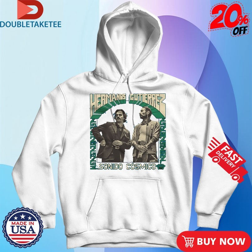 Official Hermanos Gutiérrez Sonido Cósmico Turquoise Shirts Unisex , , , Long Sleeve Tee