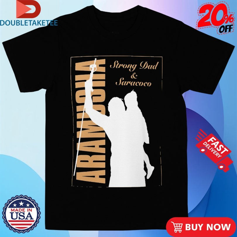 Official Hirooki Goto Strong Dad And Saracoco Shirts Unisex , , , Long Sleeve Tee