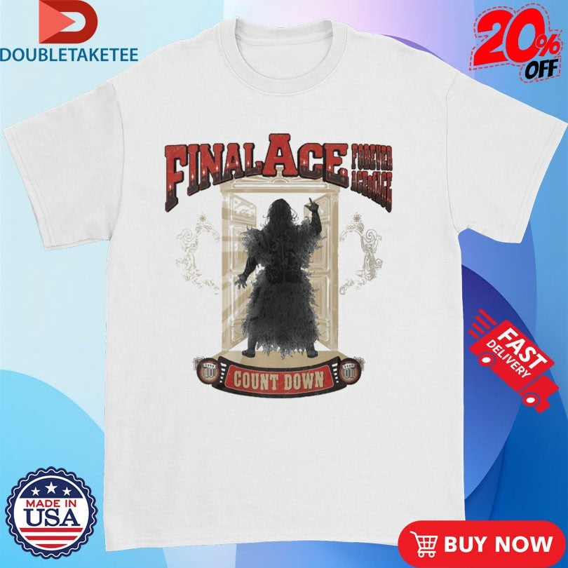 Official Hiroshi Tanahashi Final Forever Ace Countdown Shirts Unisex , , , Long Sleeve Tee