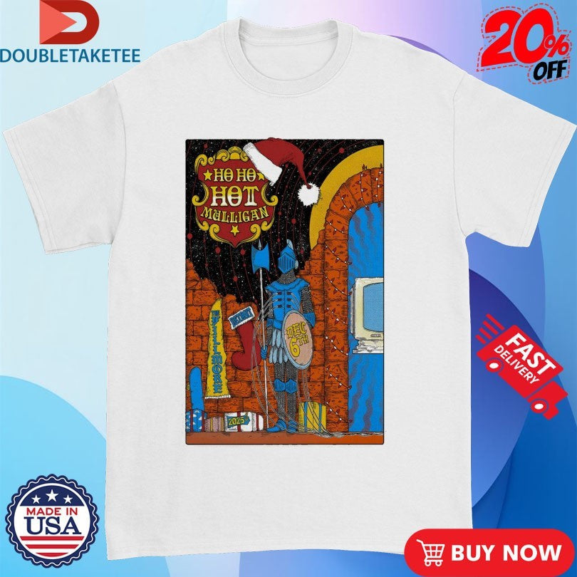 Official Ho Ho Hot Mulligan Dec 6 2025 The Fillmore Knight Christmas Shirts Unisex , , , Long Sleeve Tee