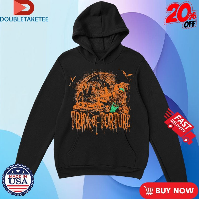 Official House Of Torture Trick Or Torture Shirts Unisex , , , Long Sleeve Tee