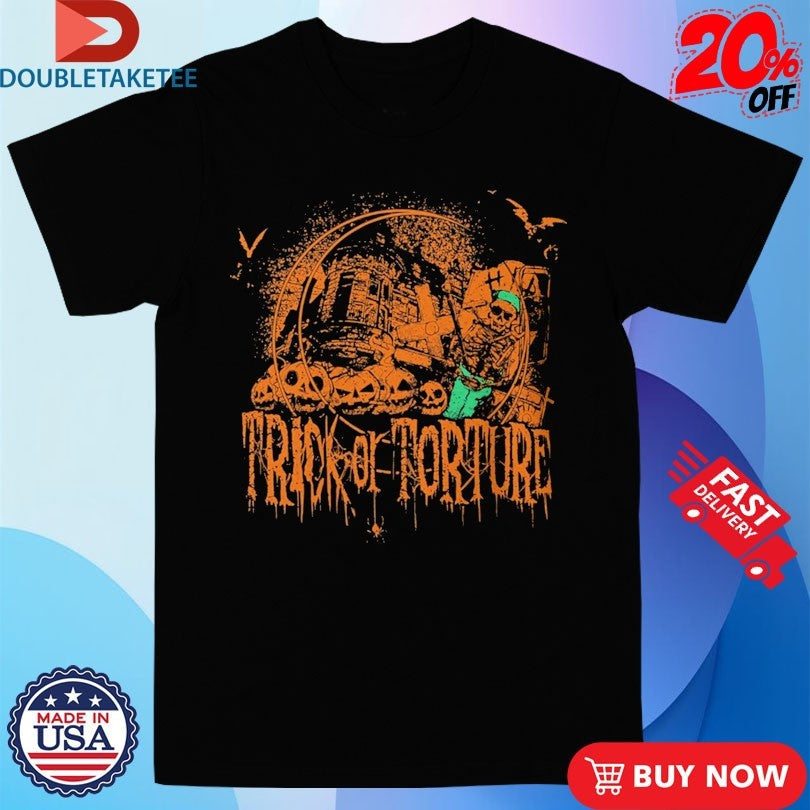 Official House Of Torture Trick Or Torture Shirts Unisex , , , Long Sleeve Tee