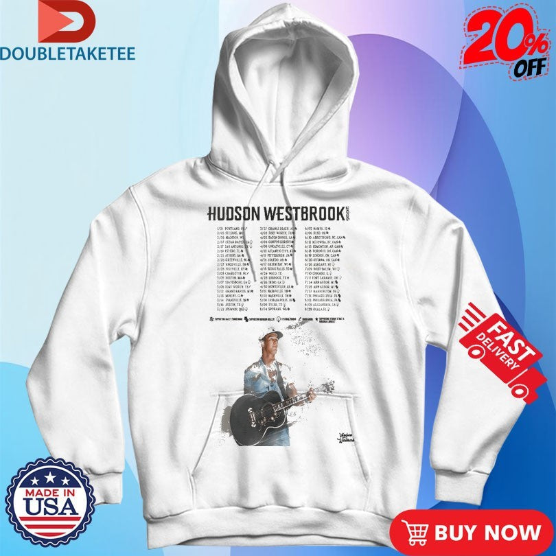 Official Hudson Westbrook Tour 2026 Shirts Unisex , , , Long Sleeve Tee