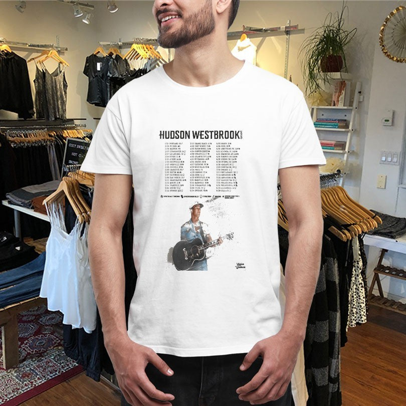 Official Hudson Westbrook Tour 2026 Shirts Unisex , , , Long Sleeve Tee