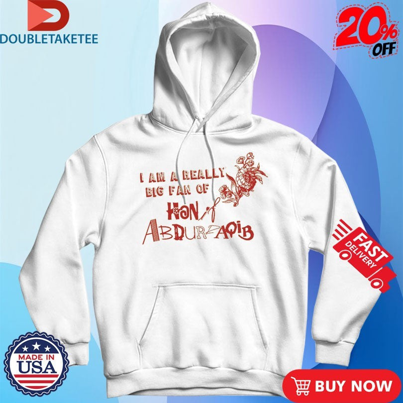 Official I Am A Really Big Fan Of Hanif Abdurraqib Shirts Unisex , , , Long Sleeve Tee