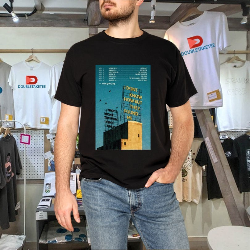 Official I Dont Know How But They Found Me April Tour 2026 Shirts Unisex , , , Long Sleeve Tee