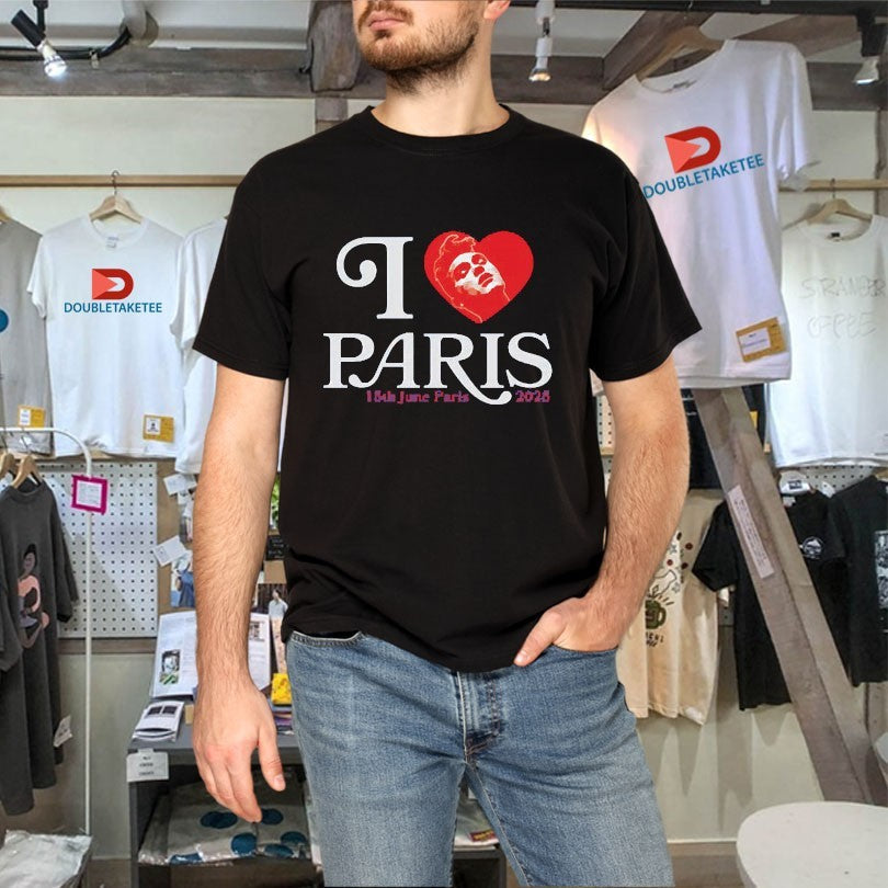 Official I Love Morrissey Paris 15th 2025 Shirts Unisex , , , Long Sleeve Tee