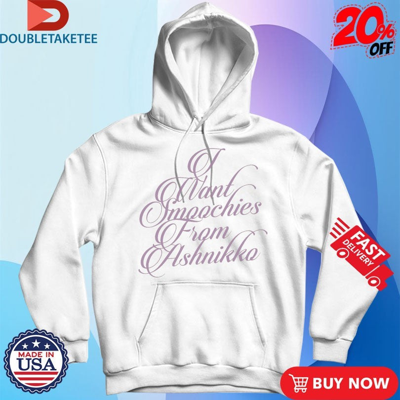 Official I Want Smoochies From Ashnikko Shirts Unisex , , , Long Sleeve Tee
